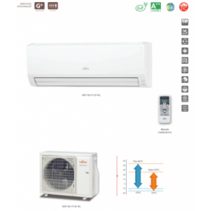 AIRE ACONDICIONADO FUJITSY ASY71-KL 6106 FRIG/H-6880 KCAL/H