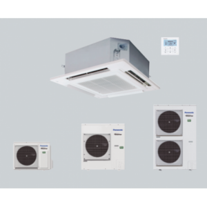 AIRE ACONDICIONADO PANASONIC KIT-100PU3Z8-6 CASSETTE 4 VÍAS 90x90 SERIE STANDARD WIFI - TRIFÁSICA