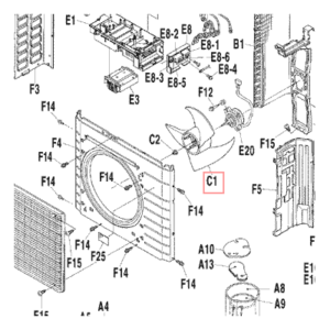 ASPA UNIDAD EXTERIOR DAIKIN RXS50G2V1B