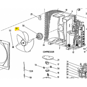 ASPAS UNIDAD EXTERIOR DAIKIN MY56D7V1