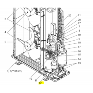 COMPRESOR MITSUBISHI ELECTRIC modelo PUHZ-P125VHA3.UK