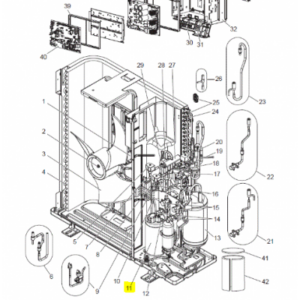 COMPRESOR MITSUBISHI ELECTRIC PUHZ-FRP71VHA2