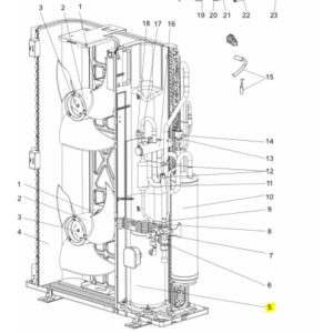 COMPRESOR MITSUBISHI ELECTRIC PUHZ-P250YHA3R3