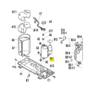 COMPRESOR UNIDAD EXTERIOR DAIKIN RXS35BVMB