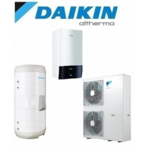 DAIKIN ALTHERMA 3 HIDROSPLIT GABX1118DV7 DISEÑO MURAL DEPÓSITO INOXIDABLE