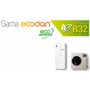 Equipo Ecodan 1x1 ACS + CALEFACCIÓN O FRÍO ECO INVERTER (SUZ-SWM100VA + ERST20D-VM2E)