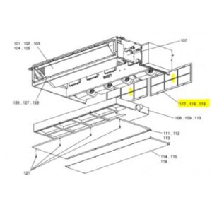 Filtros unidad interior MITSUBISHI SEZ-KD71VA.TH