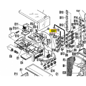 KIT 4 VÁLVULA BOBINAS DE EXPANSIÓN UNIDAD EXTERIOR DAIKIN 4MK90HV1NB 1056417