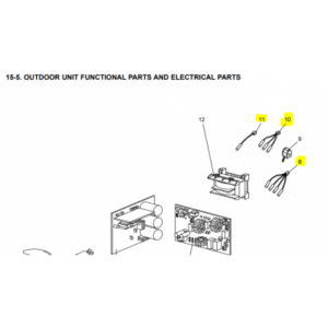 KIT SONDAS UNIDAD EXTERIOR MITSUBISHI ELECTRIC MXZ-3A54VA-E2