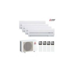 MITSUBISHI 4x1 MXZ-4F80VF R32 + 1UD MSZ-AY25VGK(P) SPLIT + 2UD MSZ-AY35VGK(P) SPLIT + 1UD MSZ-AY50VGK(P) SPLIT CON PLASMA QUAD