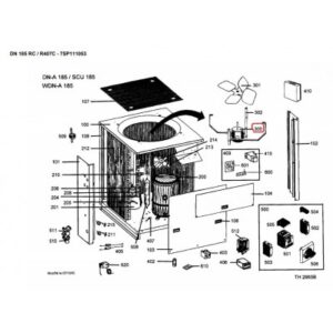 Motor ventilador unidad exterior AIR WELL DN-AH