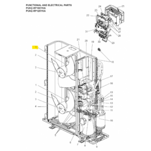 Motor ventilador unidad exterior Mitsubishi Electric PUHZ-RP100YKA