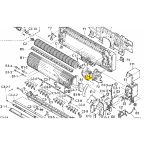 Motor ventilador unidad interior split DAIKIN FTXD60JV1B