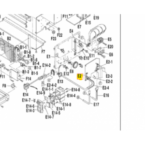 Placa control interior DAIKIN CDX25HAV1NB