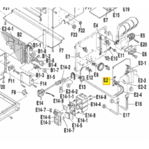 Placa control interior DAIKIN CDX35HAV1NB