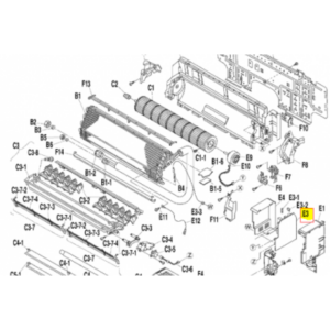 PLACA CONTROL SPLIT UNIDAD INTERIOR DAIKIN MODELO FTXS35D3VMW 1681091