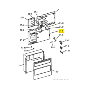 Placa control unidad exterior DAIKIN RSXYP5L7W1 1593738