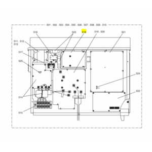 Placa control ventilador exterior MITSUBISHI ELECTRIC modelo PURY-P400YHM-A-BS