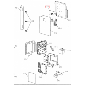 Placa de control A2P unidad exterior DAIKIN RMXS140D7V3B 300353P