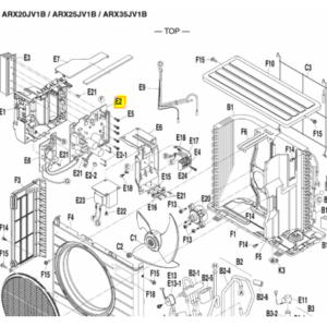 Placa de control inverter unidad exterior DAIKIN ARX35JV1B 4006130