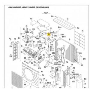 Placa de control unidad exterior DAIKIN 3MKS50BVMB 1768493