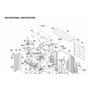 Placa de control unidad exterior DAIKIN 3MKS50BVMB8 1557958