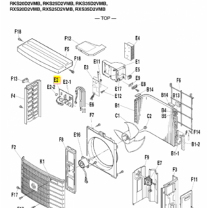 PLACA DE CONTROL UNIDAD EXTERIOR DAIKIN RXS20D2VMB