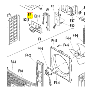 PLACA DE CONTROL UNIDAD EXTERIOR DAIKIN RXS35E2V1B