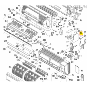 Placa de control unidad interior DAIKIN FTKS50D2V1W