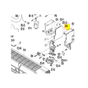 PLACA DE CONTROL UNIDAD INTERIOR DAIKIN FTXS50D2V1W