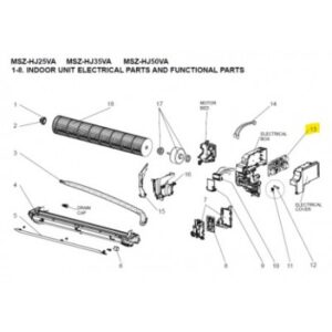 Placa de potencia unidad interior MITSUBISHI ELECTRIC modelo MSZ-HJ35VA E1-E2
