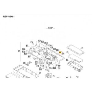 Placa electrónica control unidad exterior DAIKIN RZP71DV1