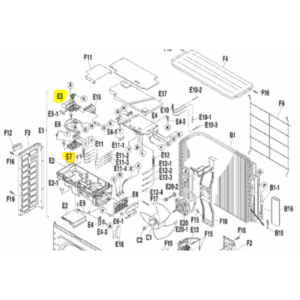 Placa modulo inverter unidad exterior DAIKIN 3MKS50BVMB