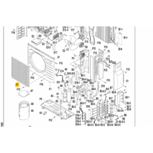 Rejilla unidad exterior DAIKIN 3MXS52BVMB