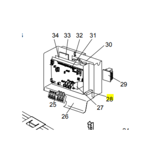 RESISTOR UNIDAD EXTERIOR MITSUBISHI ELECTRIC MUH-GA50VB-E1