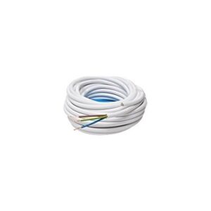 ROLLO DE 100 M. DE CABLE MANGUERA ELÉCTRICO BLANCO 3x1,5mm