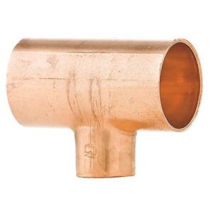 TE DE COBRE REDUCIDA 2-1/8" X 2-1/8" X 1-5/8"